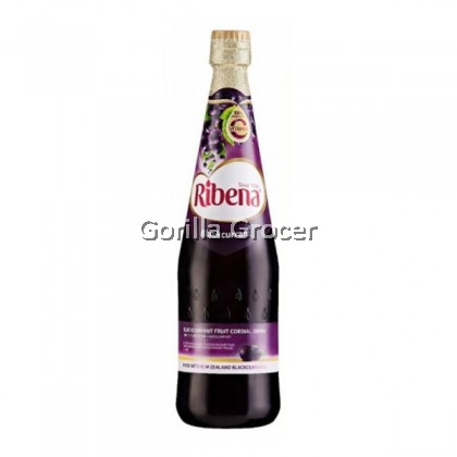 Ribena Blackcurrant Fruit Cordial Drink - 600ml Ribena Blackcurrant Fruit Cordial Drink - 600ml